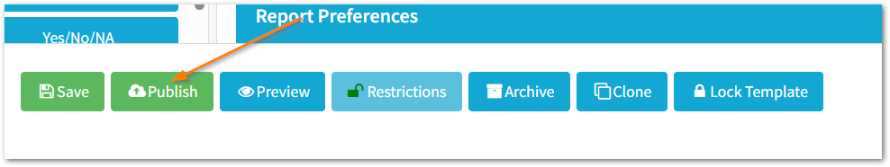 How do I edit published audit templates?